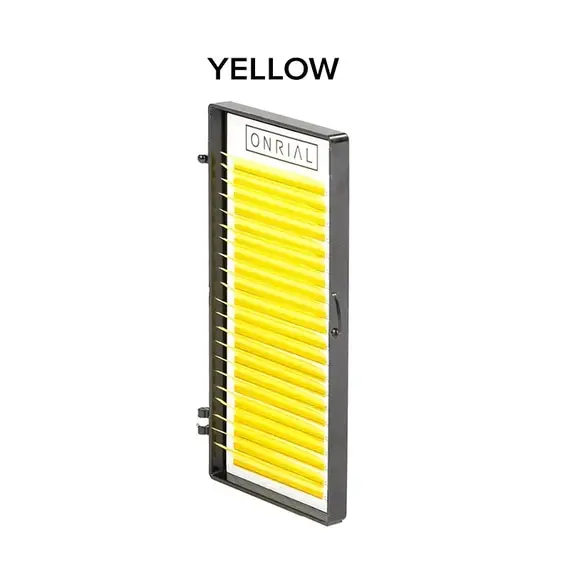 Вії Onrial / Жовті / Yellow
