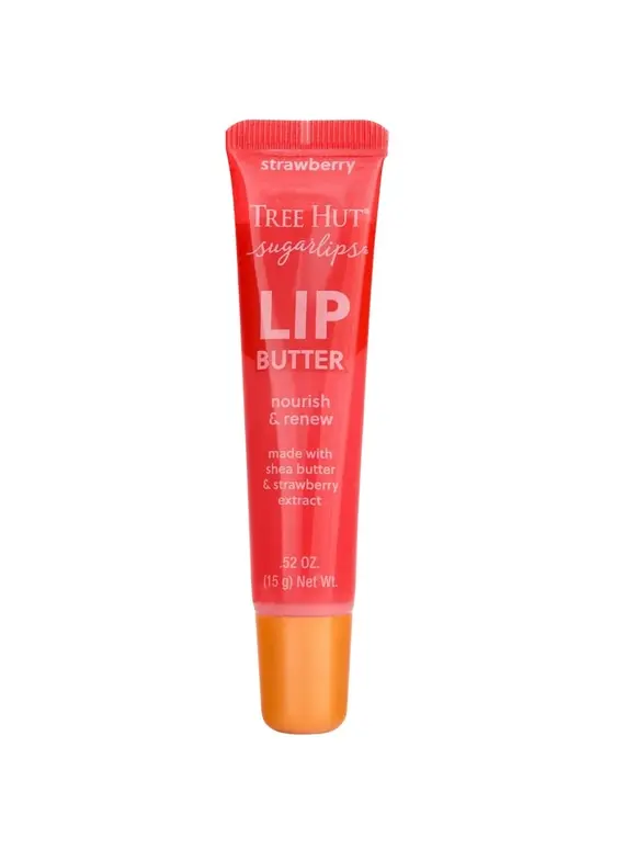 Tree Hut / Баттер для губ / Strawberry Sugarlips Lip Butter / 15g
