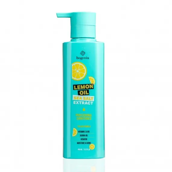 Bogenia / Кондиціонер для волосся Lemon Oil & Sea Salt Conditioner / BG440 №002 / 450 мл