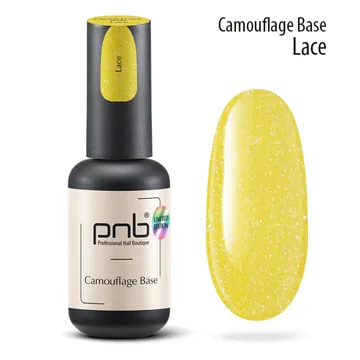 PNB / Camouflage Base / Камуфлююча база / Lace / жовтий / 8 мл