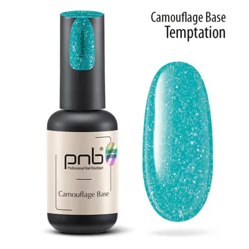 PNB / Camouflage Base / Камуфлююча база / Temptation / бірюзовий / 8 мл