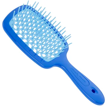 Janeke / Гребінець для волосся / Блакитна з голубим /  Superbrush
