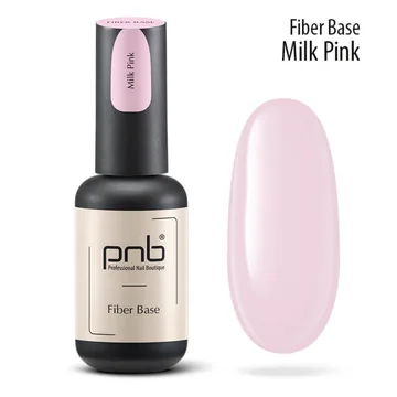 PNB / Fiber Base / Milk Pink / База з нейлоновими волокнами (Розпродаж. Термін придатності в описі)