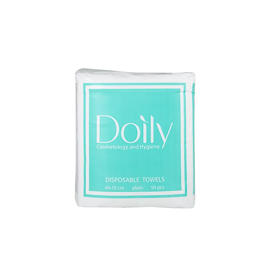 Doily / Рушники в пачці COMPACT 40х70 см (50 шт/пач) зі спанлейсу 40 г/м2