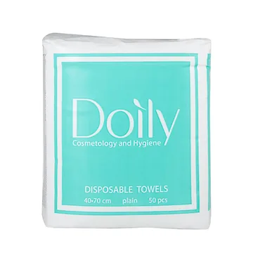 Doily / Рушники в пачці COMPACT 40х70 см (50 шт/пач) зі спанлейсу 40 г/м2