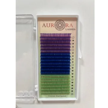 Aurora Lashes / Вії кольорові
