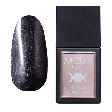 MOON FULL / Amazing Color Base №3011 / чорно-синій з дрібним шимером / 12 мл