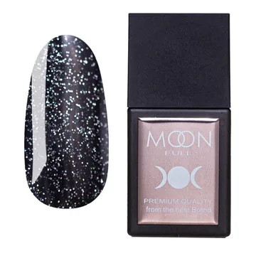 MOON FULL / Amazing Color Base №3012 / чорно-синій з блискітками / 12 мл