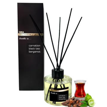 Nika Zemlyanikina / Аромадифузор / CARNATION / BLACK TEA / BERGAMOT / 130мл
