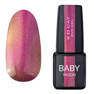 BABY MOON / Гель-лак 9D Cat Eye №01 / 6 мл