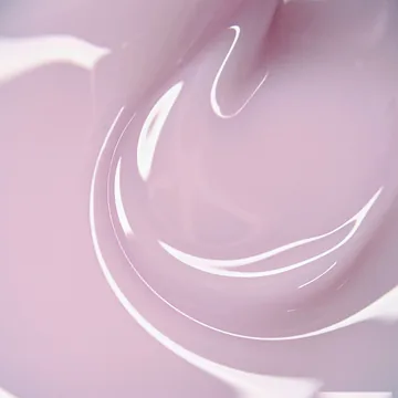 Nika Zemlyanikina / Rubber Base / Coconut water / Молочний напівпрозорий з рожевинкою
