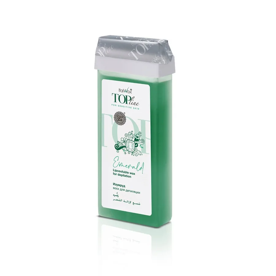 Ital Wax / Віск у картриджі / Top Line / Смарагд / 100 мл
