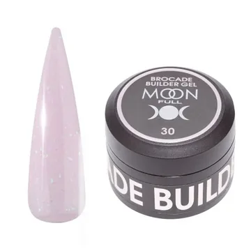 MOON FULL / Brocade Builder gel / з поталлю / №30
