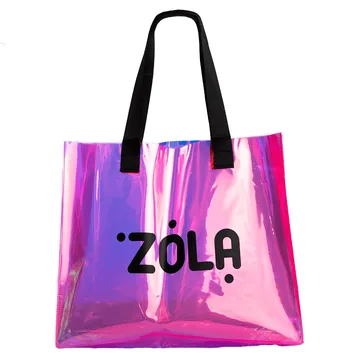 Zola / Сумка-шоппер / Рожева Голографічна