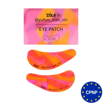 Zola / Yuliya Lash Vin / Багатофункціональні силіконові патчі / Рожево-помаранчеві