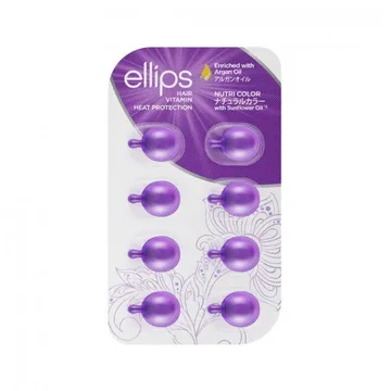 Ellips / Капсули (вітаміни) для волосся "Сяйво кольору" / Hair Vitamin Nutri Color Nutri With Triple Care