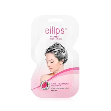 Ellips / Маска для волосся / «Терапія для волосся» з олією жожоба / Vitamin Hair Mask Hair Treatment With Jojoba Oil / 20 г