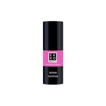 Ekko Beauty / Доглядовий відновлювальний засіб для брів та вій / Repair Cocktail / 10 мл
