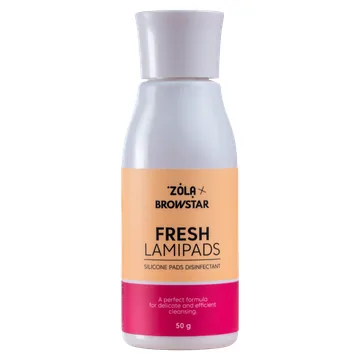 ZOLA x Browstar / Дезінфікуючий засіб для силіконових валиків / Fresh Lamipads