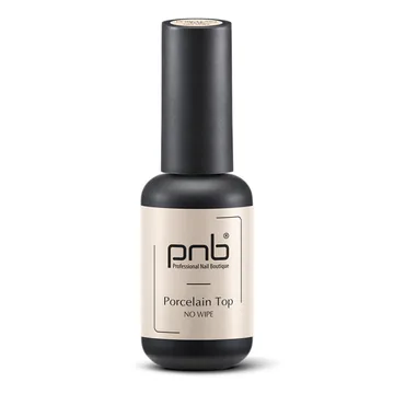PNB / Porcelain Top, No wipe / Молочный топ без липкого слоя / 8 мл
