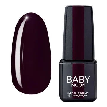 BABY MOON / Гель-лак Burgundy №010 / 6 мл