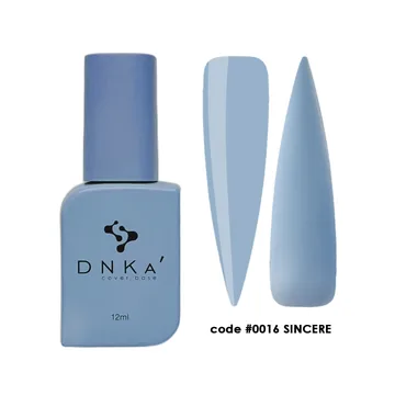 DNK'a / Cover Base #0016 / Sincere / небесно-блактиний / 12 мл