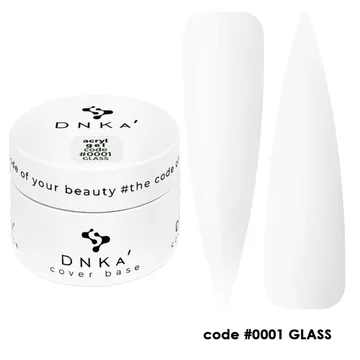 DNK'a / Acryl Gel #0001 Glass прозорий / 30 мл